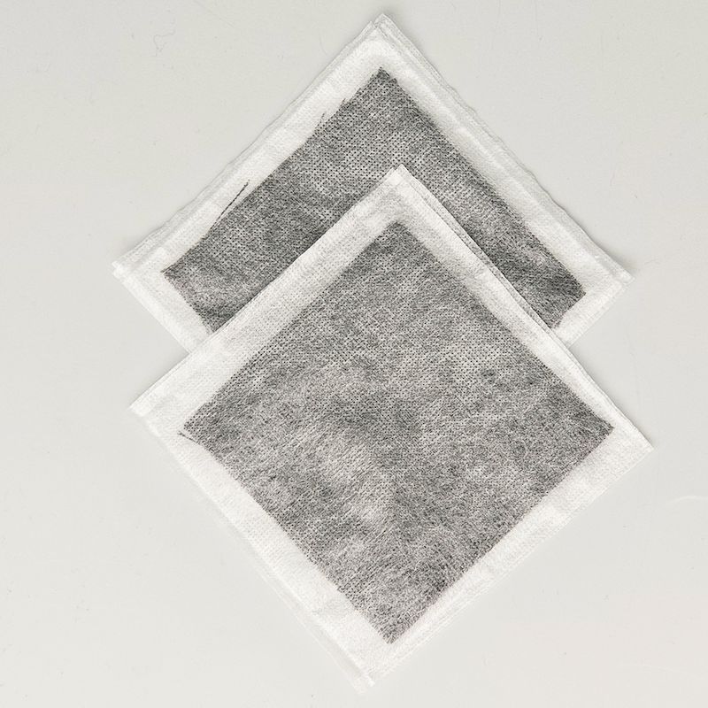 Pansament pentru răni cu fibră de carbon activ și argint